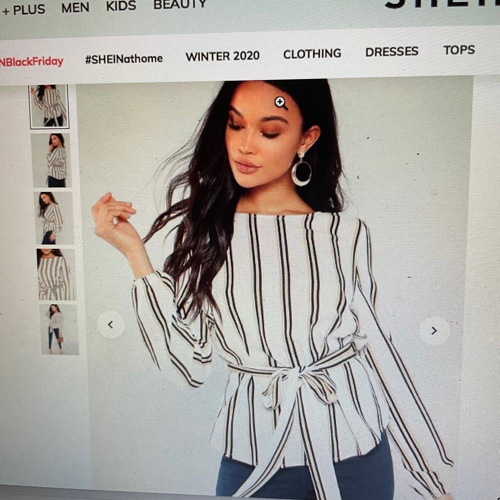 Striped long sleeve
